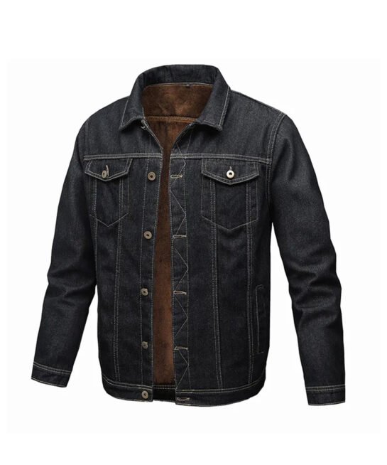 Breathable Hot fashion Street wear Customized Denim Jacket for men